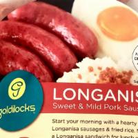 Pork Longganisa - 1 lb. (Frozen) · Filipino pork sausage