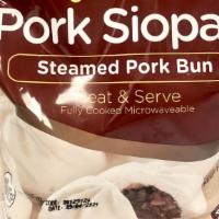 Siopao Pork - 4 pcs. (Frozen) · Steamed bun filled with sweet and savory pork asado.
