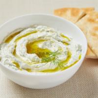 Haydari (Minty Yogurt Dip) · Homemade thick yogurt dip with cheese, butter, garlic, mint and fresh dill. Served with pita...
