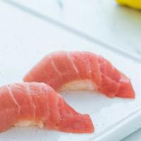 bluefin tuna chutoro nigiri 2pcs · 