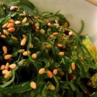 Seaweed Salad · Marinated seaweed salad.