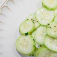 Cucumber Salad · Cucumber in vinegar dressing.