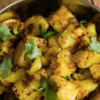 9. Aloo Sadeko · Vegan. Boiled potatoes mixed with Himalayan spices.