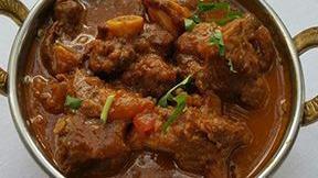 Lamb Vindaloo · Gluten free. Lamb cubes with potatoes cooked in a specially prepared vindaloo sauce.