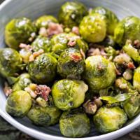 Brussel Sprouts · Fresh sprouts mixed with olive oil, salt and pepper. Served with steamed rice.