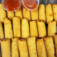 Lumpia ( Party size 50 pcs) · Enjoy our 50 pcs pork eggroll with our very own tasty sauce.