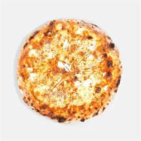 White Pizza · White cream sauce, mozzarella, and ricotta. That's a f*cking good pizza.