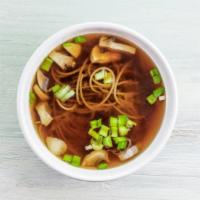 Miso Soup · A side dish of delicious traditional Japanese soup.