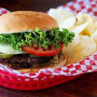 Double Cheeseburger (2/3 Lb) · Fresh ground chuck your choice of American, pepper jack swiss or cheddar cheese.