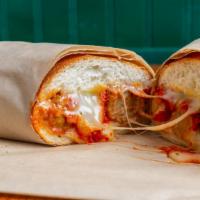 1. Meatball Sub · All Beef Meatballs, melted Pepper Jack cheese, and Homemade Marinara sauce.
