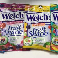 Welch’s Gummies 5 oz · Mixed Fruit, Tangy Fruits or Island Fruits 5 oz (100% Vitamin C / Made with Real Fruit)
