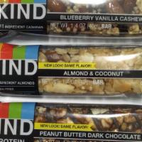 Kind Bars (Gluten Free) · Kind Bars (Gluten Free) 1.4 oz Peanut Butter Dark Chocolate, Almond & Coconut, Dark Chocolat...