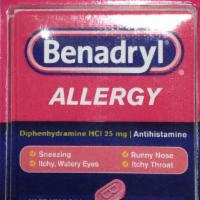 Benadryl Allergy · Benadryl Allergy 2 pouches of 2 tablets