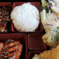 Two Item Bento · Choose any two items from the available choices.