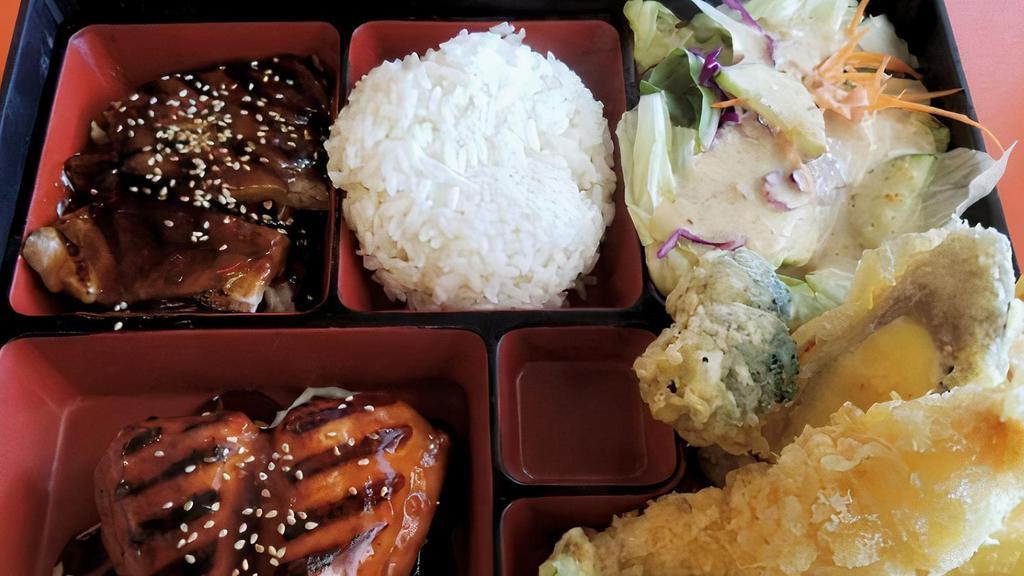 Two Item Bento · Choose any two items from the available choices.
