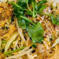 23. Stir Fried Vermicelli Clear Noodles With Crab Meat · Miến Xào Cua
蟹肉炒粉絲