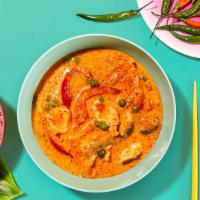 TYPHOON PANANG CURRY · Savory Thai Curry with Coconut Milk X Beef X Served with White Rice
