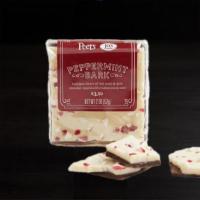 Jo's Peppermint Bark · Rich, fudgy dark chocolate, and creamy white chocolate infused with peppermint oil and finis...