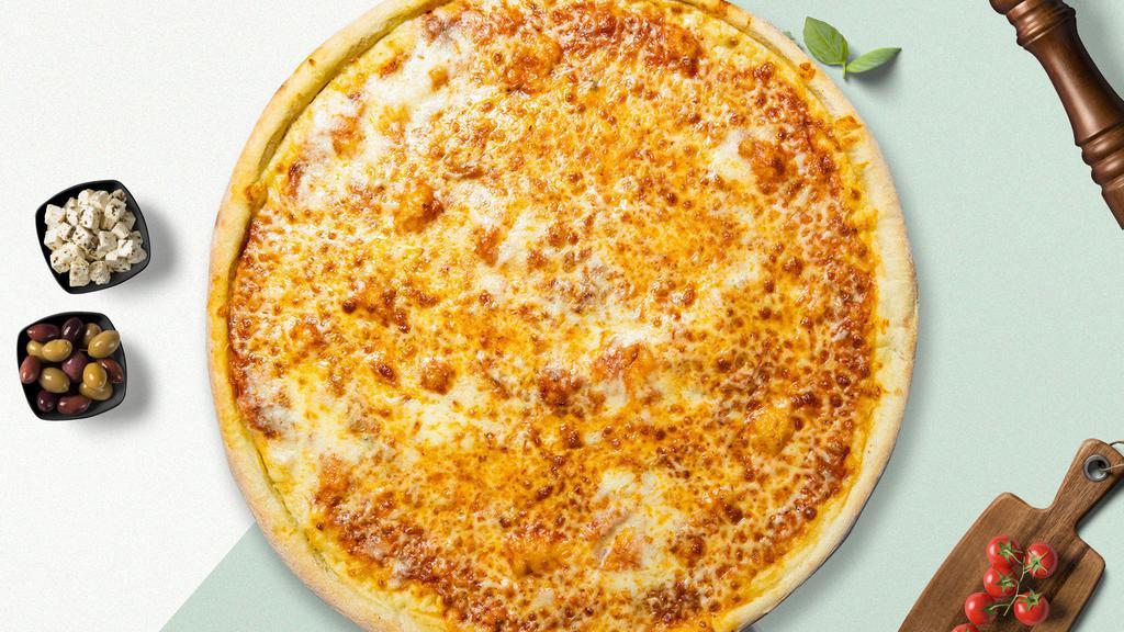 Cheese Pizza · Tomato sauce and cheese.