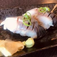 Saba (Mackerel) - Sushi 2 Pcs · 