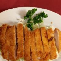 Chicken Kastu (Lunch) · Breadcrumb Chicken Cutlet