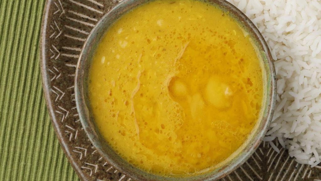 Daal · Yellow lentils cooked in a special blend of spices.