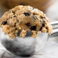 Cookie Dough Scoop · Build your own cookie dough scoop with choice of frosting and topping.