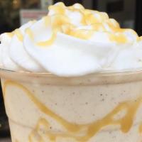 Caramel Snickerdoodle Milkshake · This vegan shake is made using soy-based ice cream and coconut-based caramel sauce. It's top...