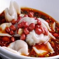(HD10) Shrimp Dumpling In Mala Soup / 麻辣湯鮮蝦餃 · 10 pcs.