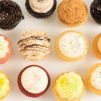 Cupcake Party Box (12 Assorted Pieces) · 12 Assorted Cupcakes
*does not include vegan or gluten free
