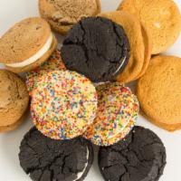 Whoopie Cookie Party Box (6 Pieces) · A box of 6 of our fabulous Whoopie Cookies! Cookies filled with oodles of frosting. May incl...