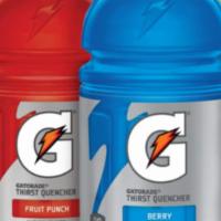 Gatorade · Flavored, Electrolyte Ehanced Sports Drinks