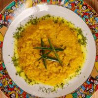 Pretty Lentil Liars (Yellow Lentils) · Authentic yellow lentils cooked with native Ethiopian spices and oven cooked special paste m...