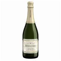 Meiomi Sparkling (750 ml) · On the nose, aromas of green apple are laced with hints of ambrosia. Flavors of crunchy pear...