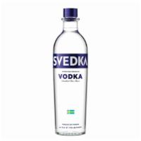 Svedka Vodka (750 ml) · SVEDKA Vodka is a smooth and easy-drinking vodka infused with a subtle, rounded sweetness, m...