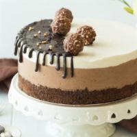 Chocolate Cake · A slice of delicious, decadent chocolate cake.