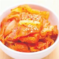 Napa Kimchi · Spicy, pickled Napa cabbage – the perfect side dish for Yakiniku.