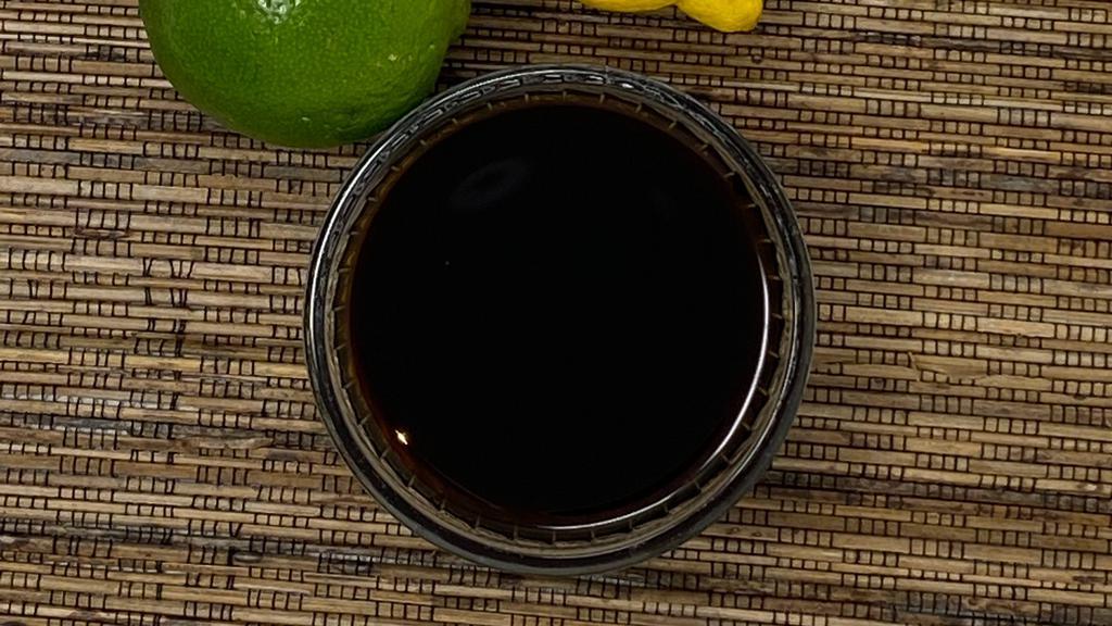 Ponzu Sauce · Our citrus soy sauce-based Japanese BBQ dipping sauce. Only available at Gyu-Kaku. Photo is meant for image purposes only and does not necessarily depict the amount of sauce that will be provided.