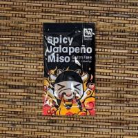 Spicy Jalapeno Miso Sauce · Rich miso sauce brings an umami bass note to a fiery hot jalapeno chili sauce. Only availabl...