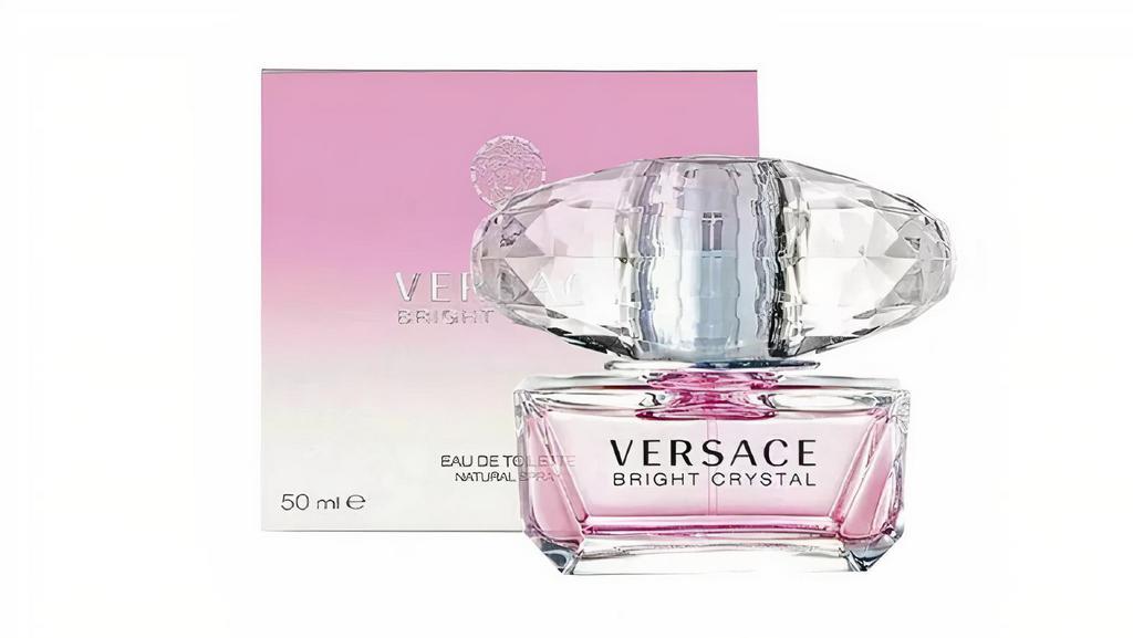 Versace Bright Crystal Women'S Perfume (1.7Oz) · Inspired by a mixture of Donatella Versace's favorite floral fragrances, Bright Crystal is a fresh, sensual blend of refreshing chilled yuzu and pomegranate mingled with soothing blossoms of peony, magnolia, and lotus flower, warmed with notes of musk and amber.
