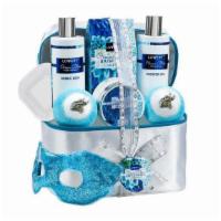 Ocean Bliss Bath Set (9 Pcs) · Melt into serenity with a luxurious at-home spa treatment! Beautifully packaged in a stylish...
