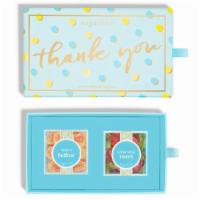 Thank You 2Pc Candy Bento Box By Sugarfina · A darling plush bear comes with this wholesale 24