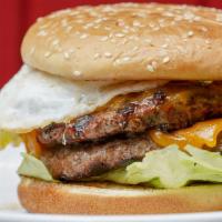 Breakfast Burger · The best breakfast burger in San Francisco! Burger piled high with bacon, cheese and a fried...