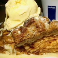 Our Famous Apple Pie · Housemade -apples baked in cinnamon and brown sugar
