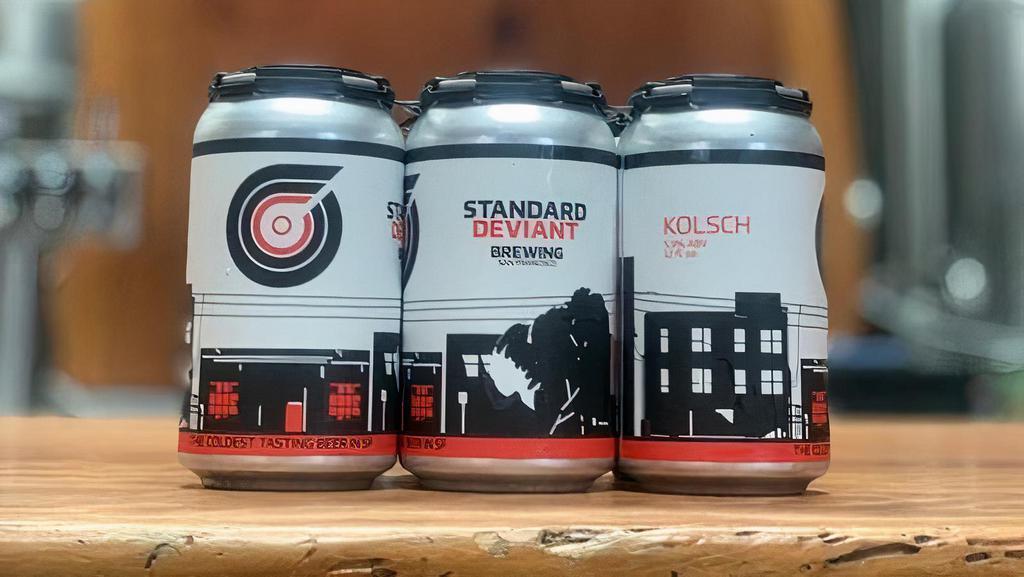 Standard Deviant Kolsch 6-Pack · 6-pack of 12 oz beers - 5.3% ABV