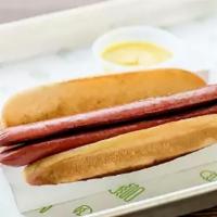 Hot Dog · 100% beef from the pros at Vienna® Beef in Chicago (contains wheat, milk, and gluten)