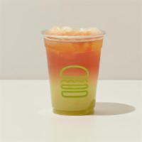 Fifty/Fifty Kiwi Apple Limeade · Half Kiwi Apple Limeade, half Organic Harney & Son's black tea