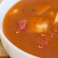 Tomato Basil Soup (L) · 