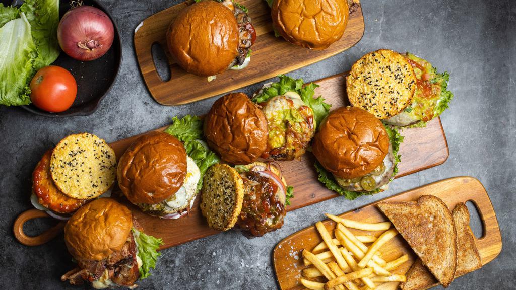Build Your Own Burgers · Build your own burger and choose from a selection of patties, toppings, and cheese!