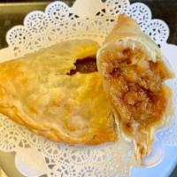 Peach Cobbler Hand Pie · Filled with perfectly-sized fresh & sweet peach chunks sweetened with a little brown sugar. ...